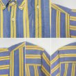 画像5: 90's SALTY DOG GANT S/S ボタンダウンシャツ “Striped Chambray” (5)