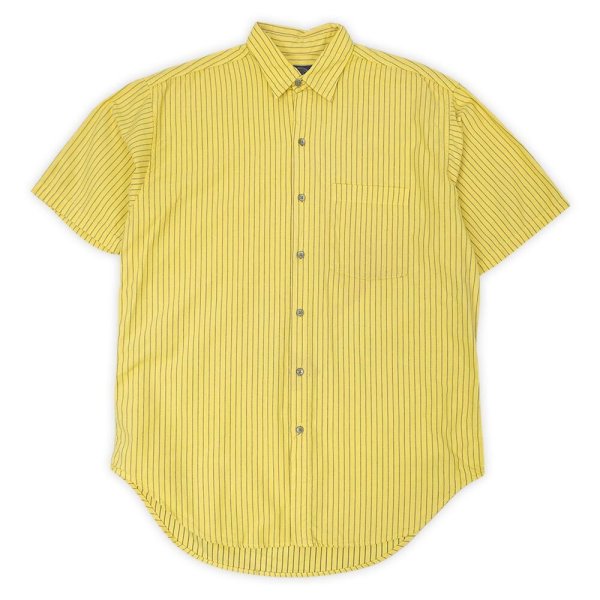 画像1: 80's OLD GAP S/S ストライプ レギュラーカラーシャツ "MADE IN USA" (1)