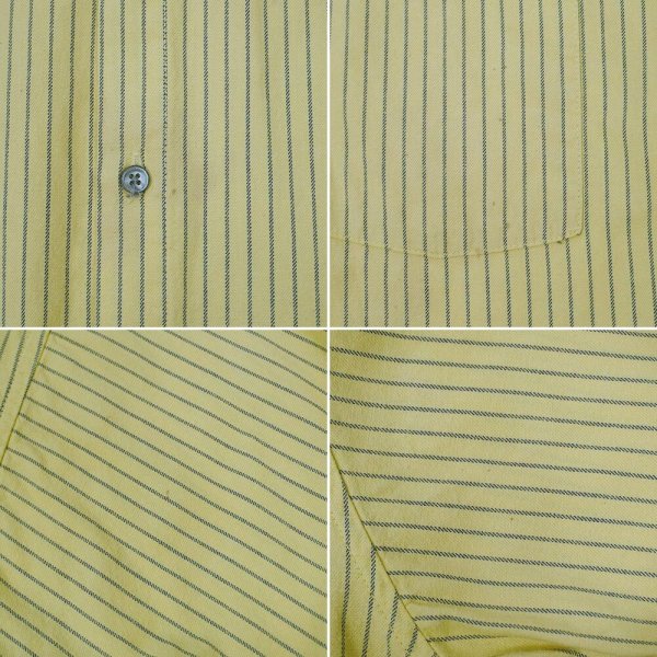 画像4: 80's OLD GAP S/S ストライプ レギュラーカラーシャツ "MADE IN USA" (4)