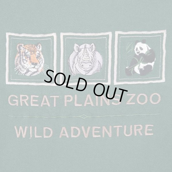 画像3: 90's GREAT PLAINS ZOO スーベニアスウェット "MADE IN USA" (3)