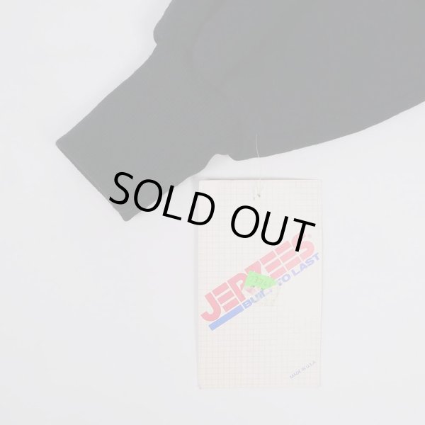 画像3: 90s JERZEES 無地 スウェット "BLACK / DEADSTOCK / MADE IN USA" (3)