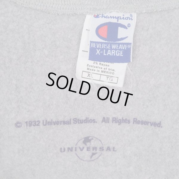 画像2: 00's Champion リバースウィーブスウェット "The MUMMY" (2)