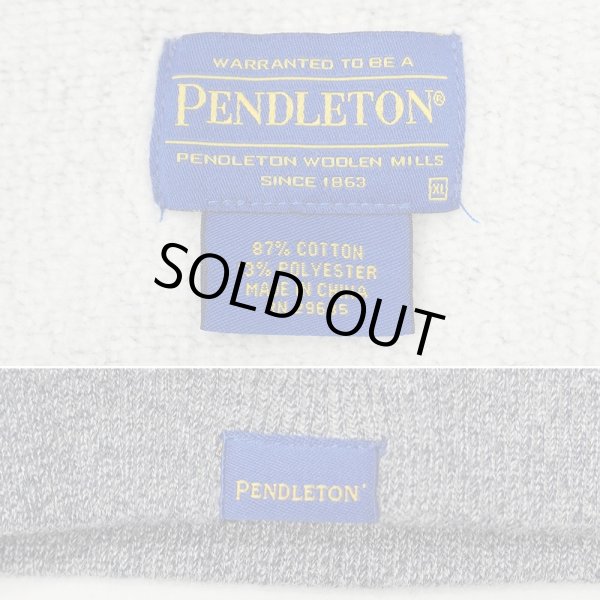 画像2: 00's PENDLETON ショールカラースウェット (2)