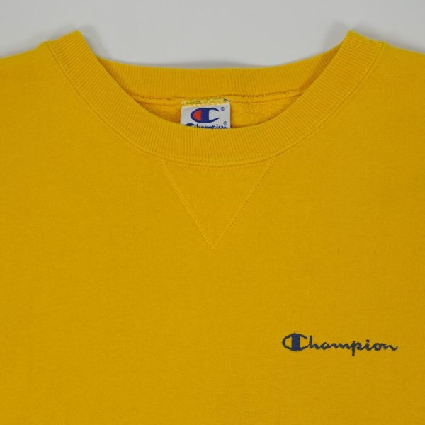 画像3: 90's Champion スクリプトロゴ刺繍 スウェット (3)