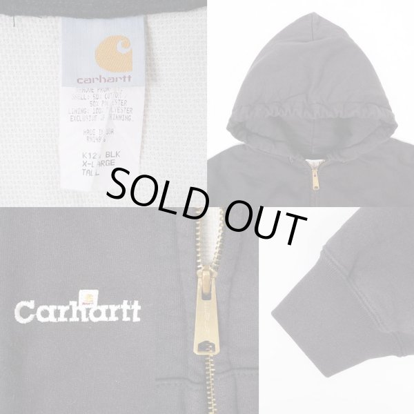 画像3: 00's Carhartt 裏サーマル フルジップパーカー "MADE IN USA" (3)