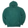 画像1: 90's RUSSELL ブランクスウェットパーカー "GREEN / MADE IN USA" (1)
