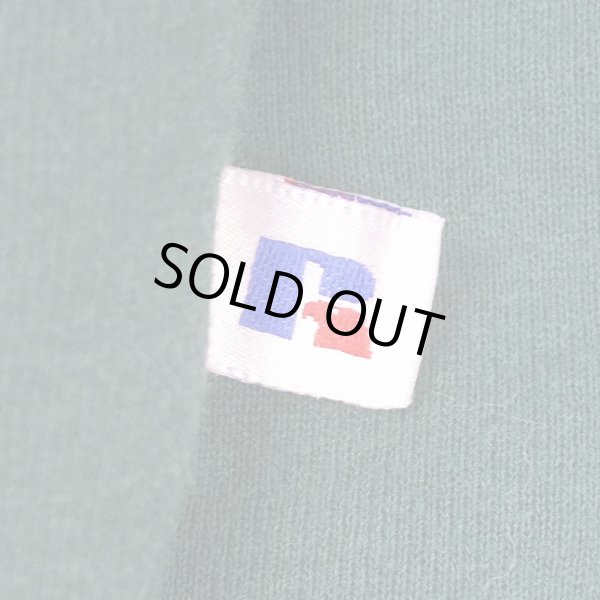 画像3: 90's RUSSELL ブランクスウェットパーカー "GREEN / MADE IN USA" (3)