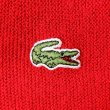 画像3: 80's IZOD LACOSTE アクリルカーディガン "RED / MADE IN USA" (3)