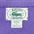 画像2: 80-90's LACOSTE アクリルカーディガン "PURPLE / MADE IN USA" (2)