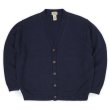 画像1: 00's L.L.Bean コットンニットカーディガン "NAVY" (1)
