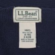画像2: 00's L.L.Bean コットンニットカーディガン "NAVY" (2)
