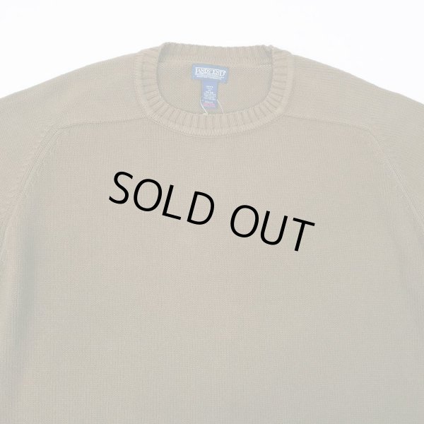 画像3: 90's LANDS' END ドリフターセーター "MADE IN USA / BROWN" (3)