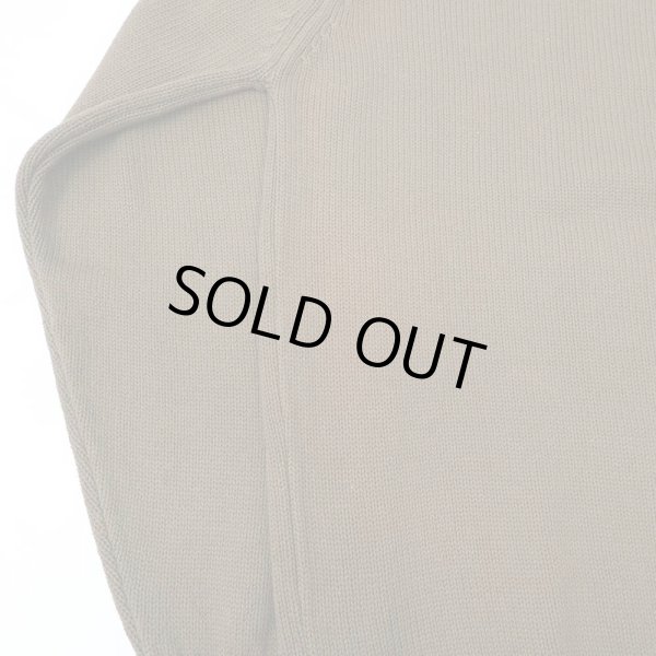 画像5: 90's LANDS' END ドリフターセーター "MADE IN USA / BROWN" (5)