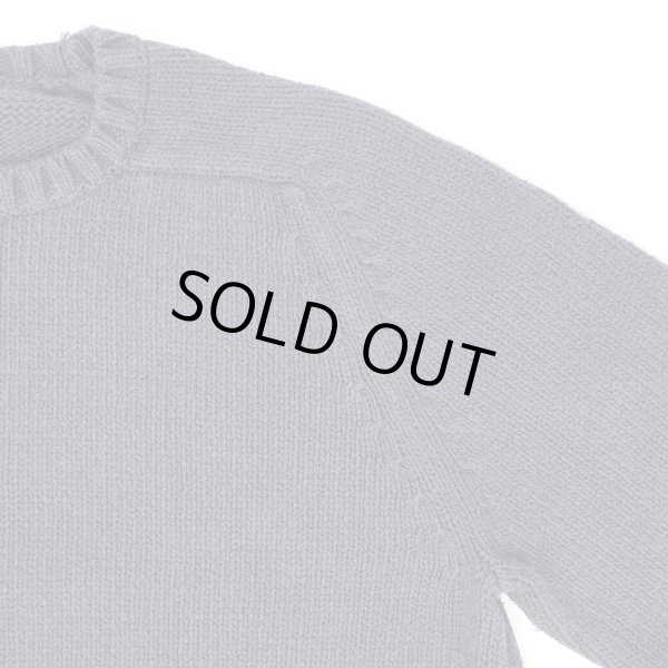 画像3: 00's LAND'S END コットンドリフターセーター "FADE NAVY" (3)