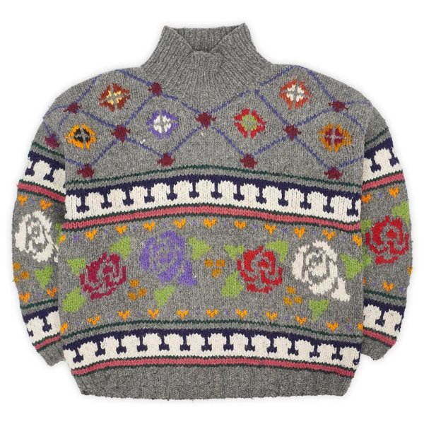 画像1: 80's BALTA IMPORTS エクアドルニット (1)