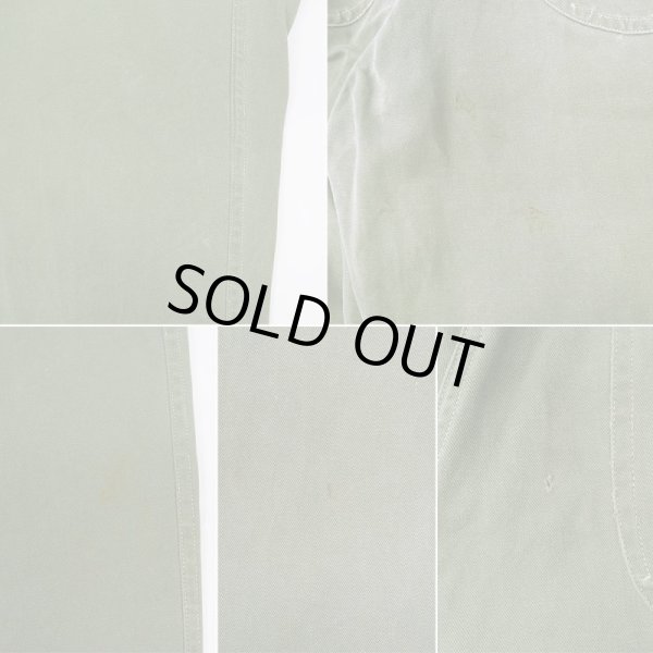 画像5: 50-60's USMC P-58 コットンサテン ユーティリティーパンツ "W33 L28相当" (5)