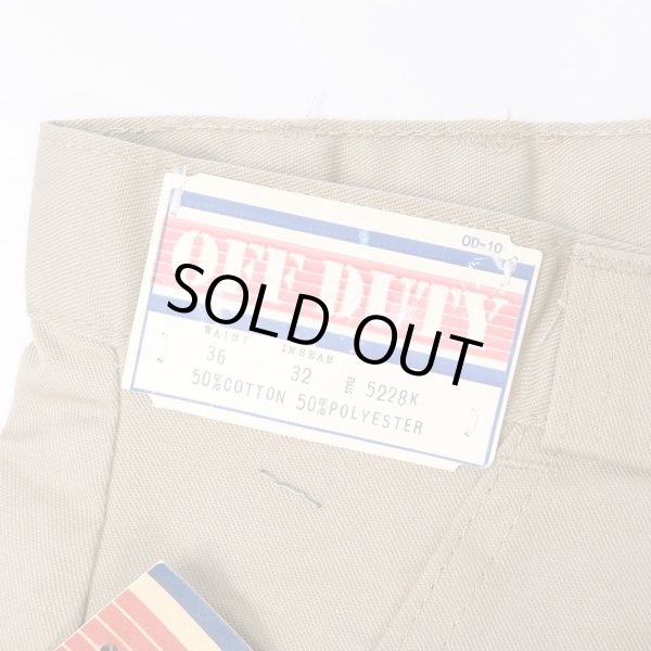 画像4: 80's OFF DUTY ベイカーパンツ “W36 L32 / DEADSTOCK” (4)