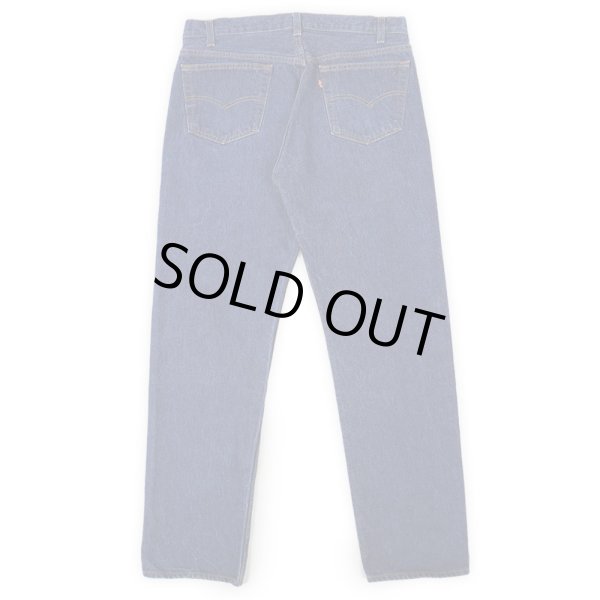 画像2: Late 80's Levi's 501 デニムパンツ "MADE IN USA / 濃紺" (2)