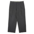 画像1: 00's DOCKERS 2タック チノトラウザー "Chacoal Gray / W33 L30" (1)