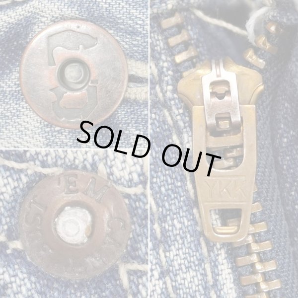 画像4: 00's Lee DUNGAREES デニムペインターパンツ "W34 L32" (4)