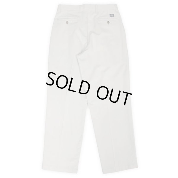 画像2: Late 90's DOCKERS 2タック チノトラウザー "IVORY / W32 L30" (2)