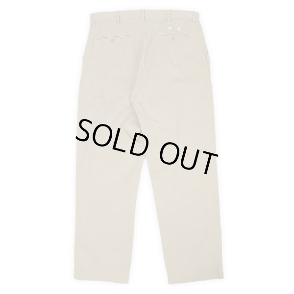 画像2: 90's POLO RALPH LAUREN ノータック チノトラウザー "W35 L30" (2)