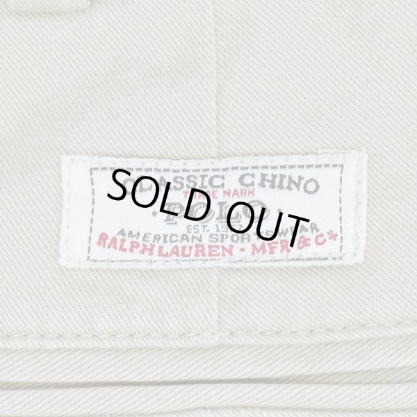 画像3: 90's POLO RALPH LAUREN ノータック チノトラウザー "W35 L30" (3)