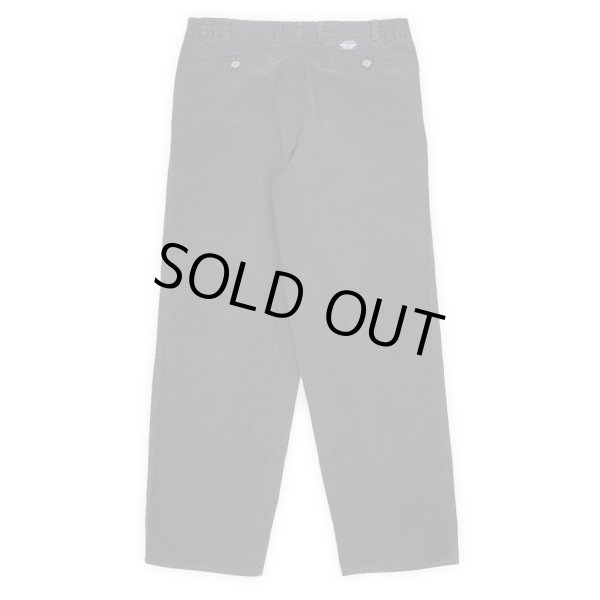 画像2: 90's DOCKERS 1タック キャンバストラウザー "BLACK / Ｗ34 L32" (2)