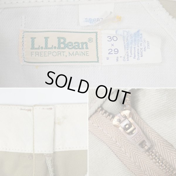 画像3: 80's L.L.Bean × Dickies ワークパンツ "MADE IN USA / W30 L29" (3)
