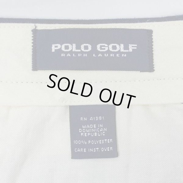画像3: 90's Polo Ralph Lauren 2タック ポリエステルトラウザー "NAVY / W35 L30" (3)