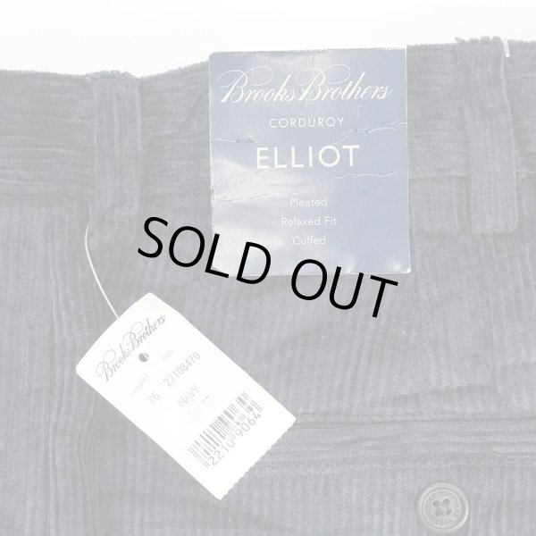 画像4: 00's Brooks Brothers 2タック 太畝コーデュロイトラウザー "ELLIOT / W34 L32 / DEADSTOCK" (4)