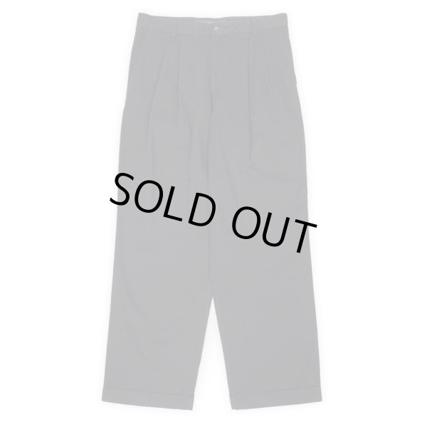 画像1: Early 00's DOCKERS 2タック チノトラウザー "BLACK / W34 L30" (1)