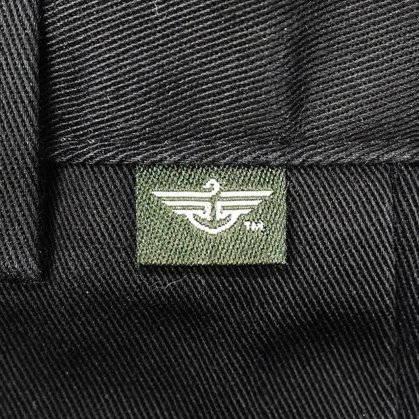 画像4: Early 00's DOCKERS 2タック チノトラウザー "BLACK / W34 L30" (4)