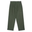 画像1: 90's DOCKERS 2タック ヘリンボーントラウザー "OLIVE / W33 L32" (1)