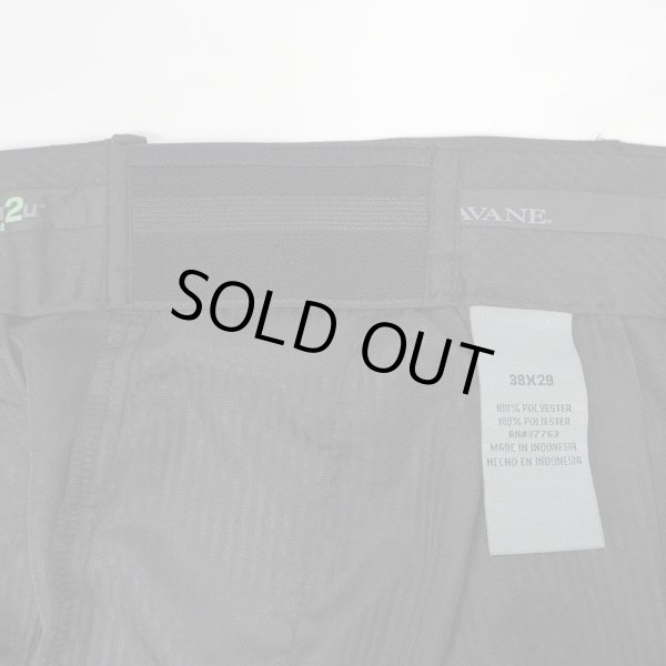 画像4: 00's SAVANE ノータックスラックス "BLACK / W38 L29 / DEADSTOCK" (4)