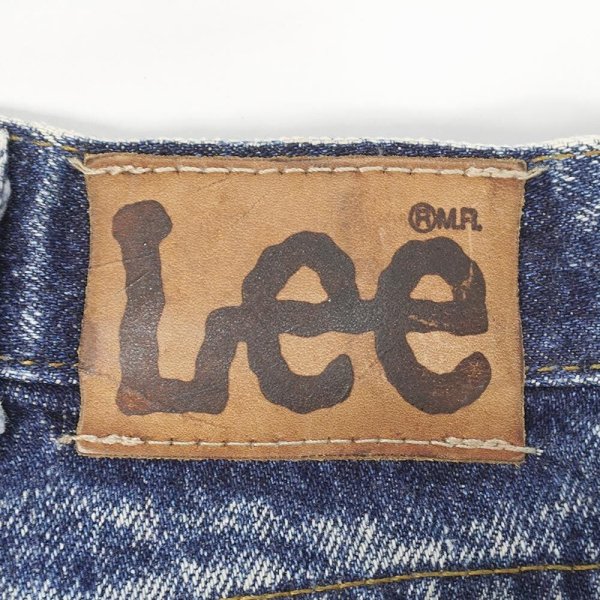 画像3: 80's Lee 801-7759 ケミカルウォッシュ デニムパンツ "MADE IN USA / W32 L30" (3)