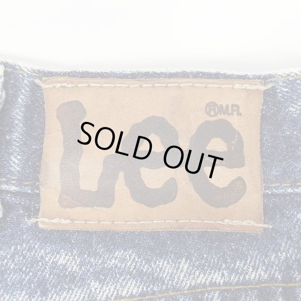 画像3: 80's Lee 801-7759 ケミカルウォッシュ デニムパンツ "MADE IN USA / W32 L30" (3)