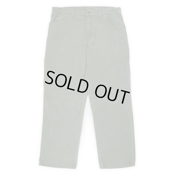 画像1: 00's Dickies ダックペインターパンツ "MOS GREEN / W34 L30" (1)