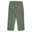 画像2: 00's Dickies ダックペインターパンツ "MOS GREEN / W34 L30" (2)