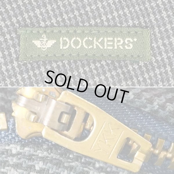 画像4: 90's DOCKERS 2タック コットントラウザー "W34 L32" (4)