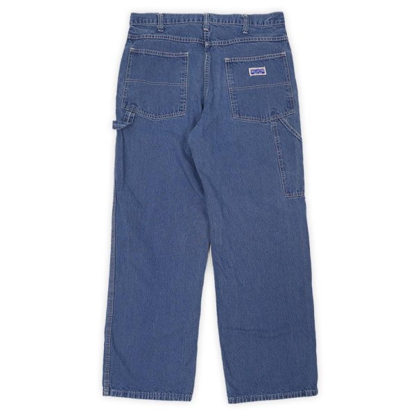 画像2: 80-90's BIG SMITH デニムペインターパンツ "W34 L30相当" (2)