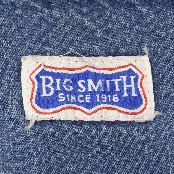 画像3: 80-90's BIG SMITH デニムペインターパンツ "W34 L30相当" (3)
