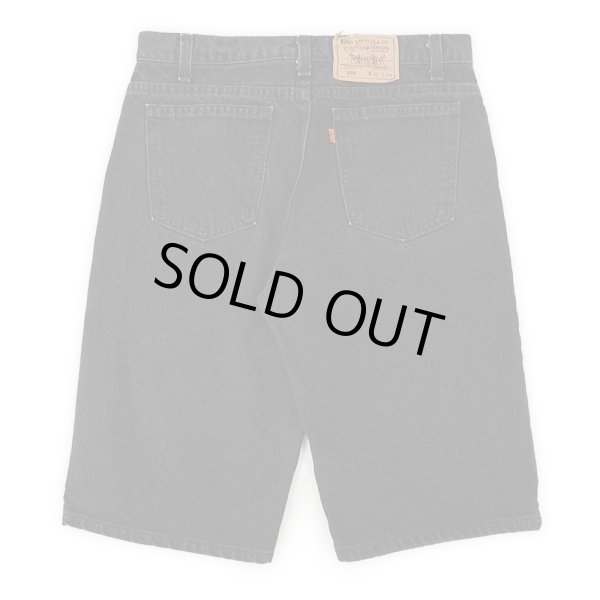 画像2: Early 90's Levi's 550 ブラックデニムショーツ "MADE IN USA" (2)