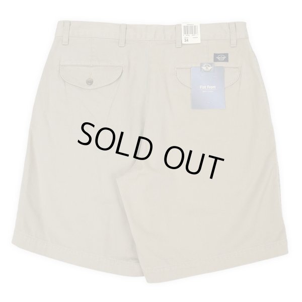 画像2: Late 90's DOCKERS ノータック チノショーツ "DEADSTOCK / BEIGH" (2)
