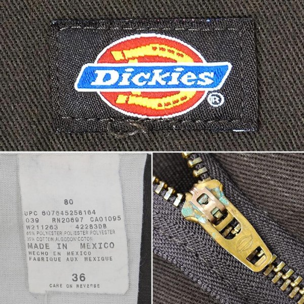 画像3: 00's Dickies ワークショーツ "BROWN / W36" (3)