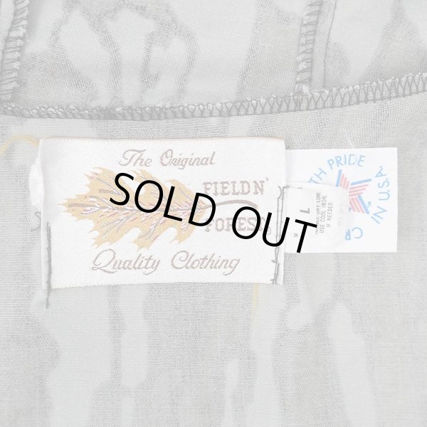 画像2: 80's FIELD N' FOREST フーディージャケット "MADE IN USA / TREBARK CAMO" (2)