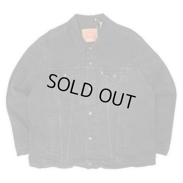 画像1: 00's Levi's ブラックデニムジャケット (1)