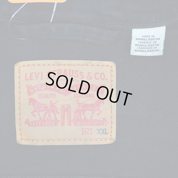 画像3: 00's Levi's ブラックデニムジャケット (3)