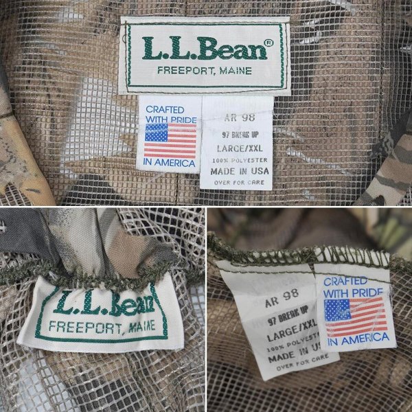 画像4: 90's L.L.Bean ギリースーツ "SET UP / MADE IN USA" (4)