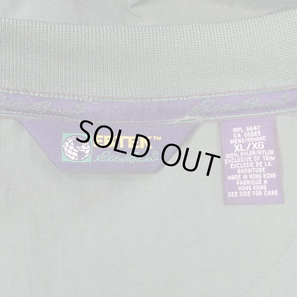 画像2: 90's Eddie Bauer EBTEK ヘンリーネック ナイロンプルオーバー (2)